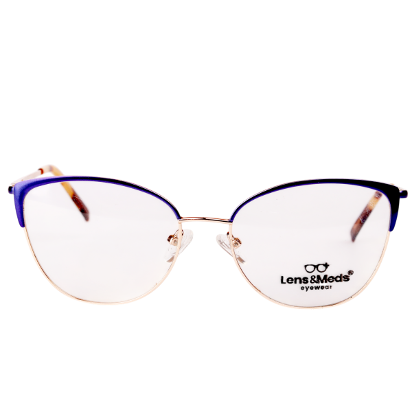 LENS&MEDS VGT AG2 C49 FULL METAL CAT EYE